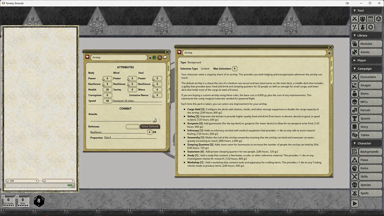 Fantasy Grounds - Fantastic Tails: Traveler's Guide to Antera Screenshot 3