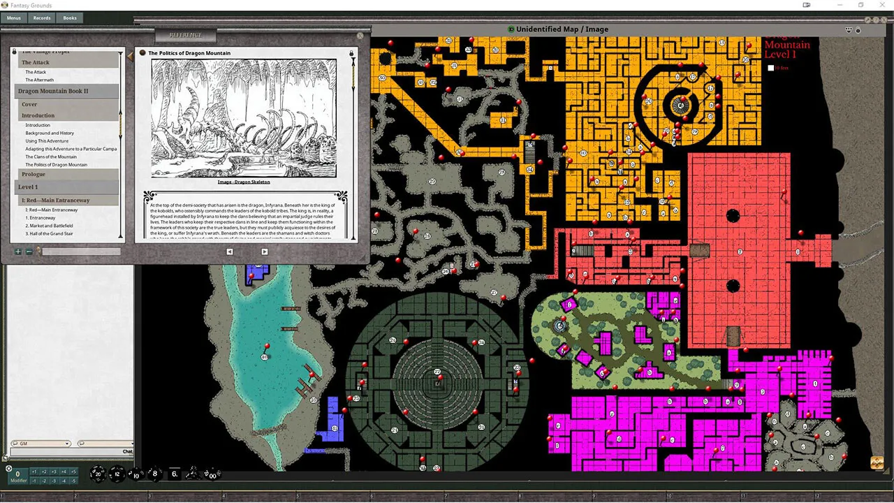 Fantasy Grounds - D&D Classics: Dragon Mountain (2E) Screenshot 2