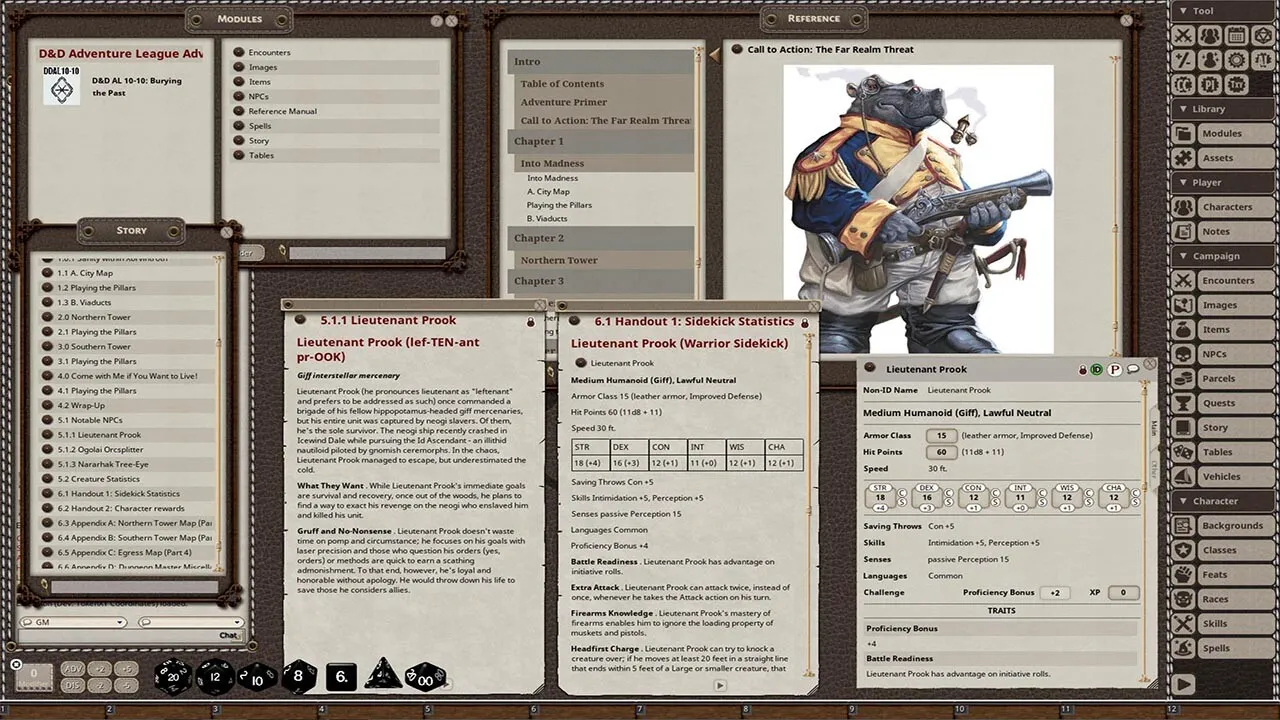Fantasy Grounds - D&D Adventurers League 10-10 Burying the Past Screenshot 3