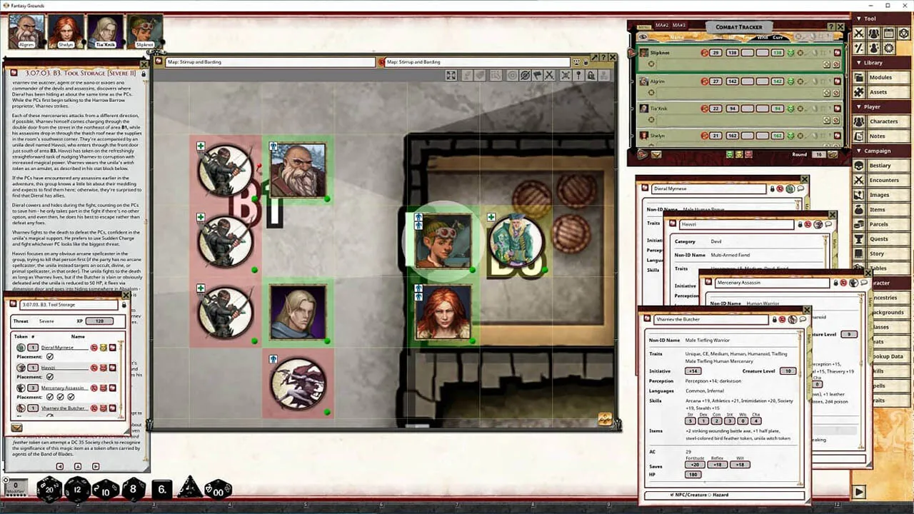 Fantasy Grounds - Pathfinder 2 RPG - Stolen Fate AP 1: The Choosing Screenshot 2