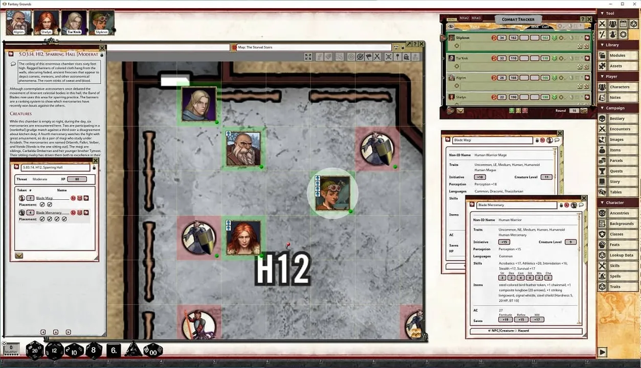 Fantasy Grounds - Pathfinder 2 RPG - Stolen Fate AP 1: The Choosing Screenshot 6