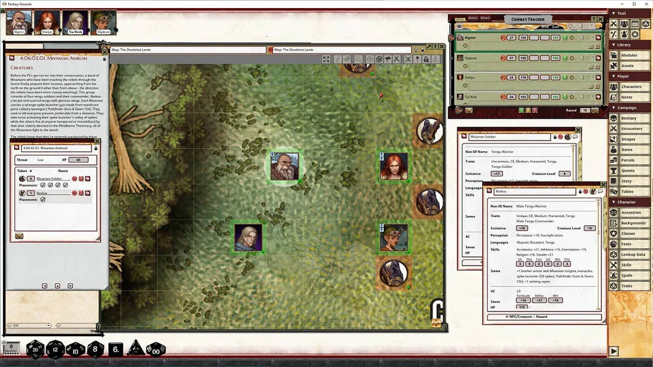 Fantasy Grounds - Pathfinder 2 RPG - Stolen Fate AP 1: The Choosing Screenshot 1