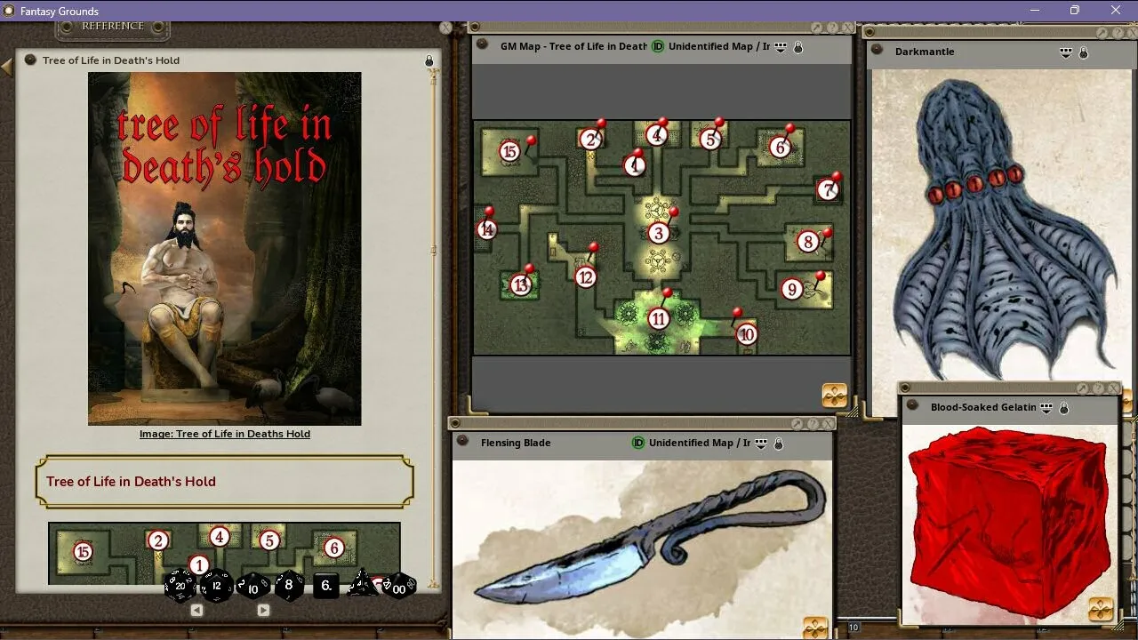 Fantasy Grounds - Drop-in Dungeons: 2nd Level Adventures Screenshot 0