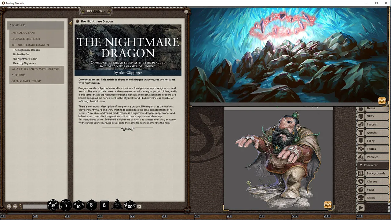 Fantasy Grounds - Arcadia Issue 015 Screenshot 2