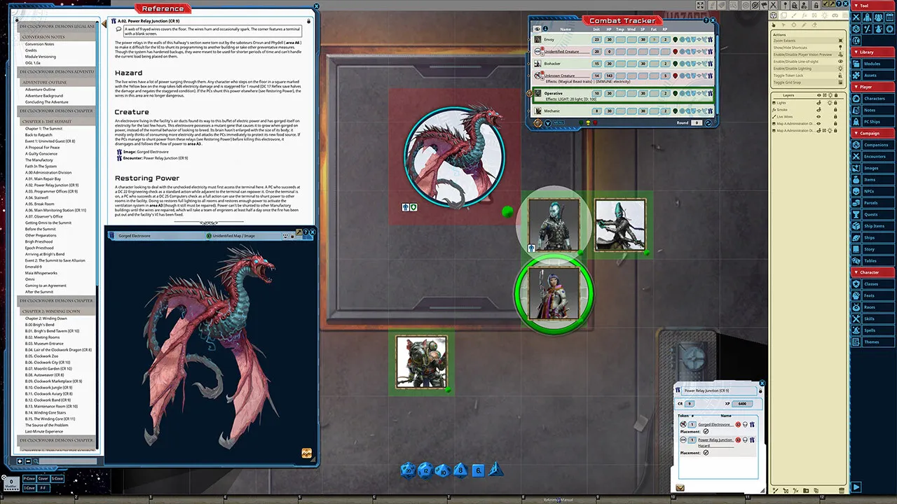 Fantasy Grounds - Starfinder RPG - Adventure Path #50: Clockwork Demons (Drift Hackers 2 of 3) Screenshot 5