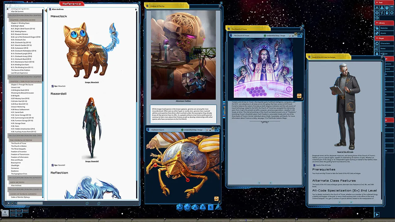 Fantasy Grounds - Starfinder RPG - Adventure Path #50: Clockwork Demons (Drift Hackers 2 of 3) Screenshot 2