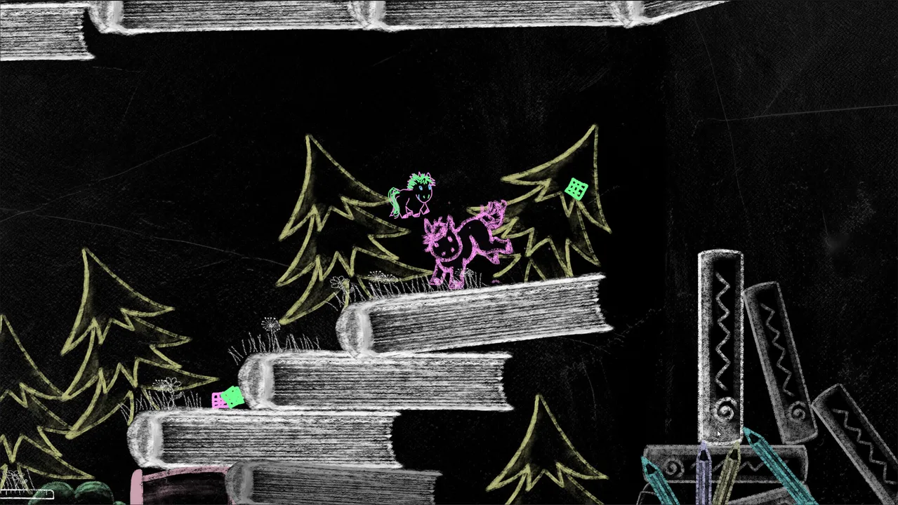 Blackboard Ponies Screenshot 1