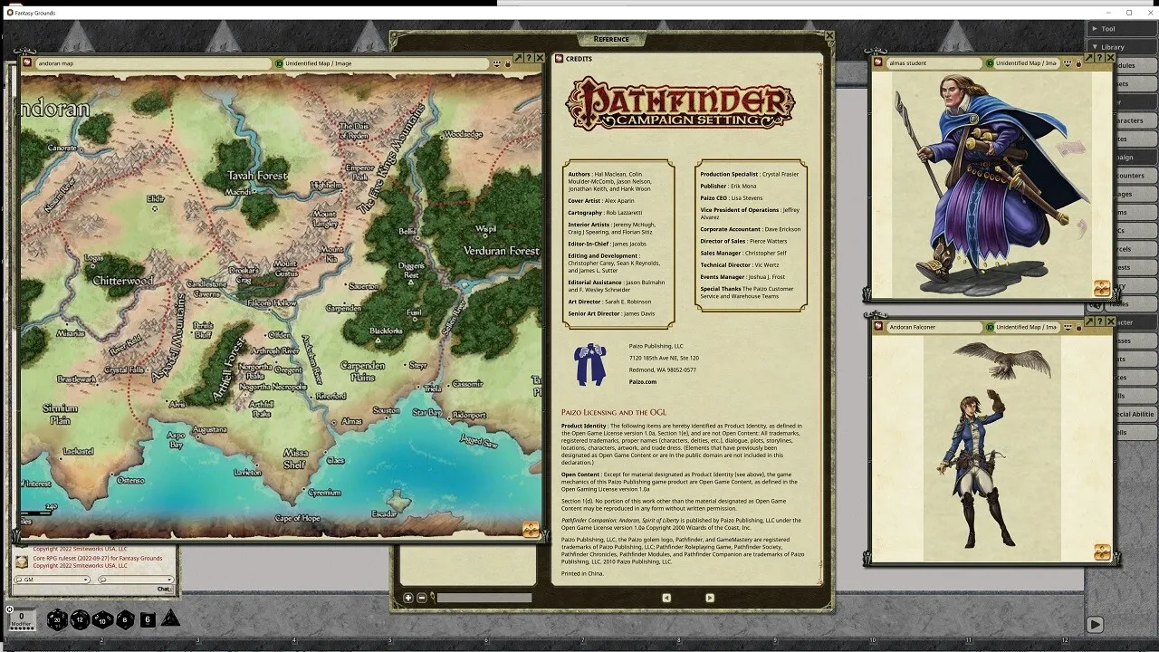 Fantasy Grounds - Pathfinder RPG - Player Companion: Andoran Spirit of Liberty Screenshot 3