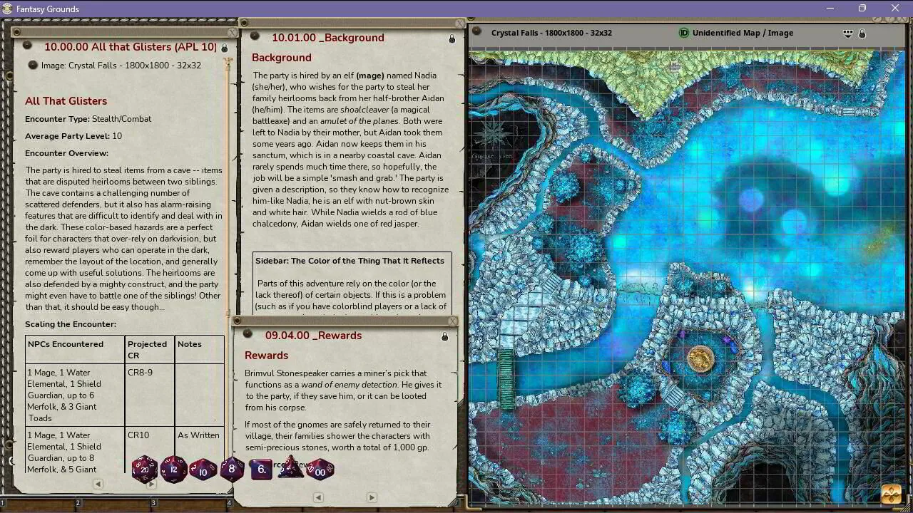 Fantasy Grounds - Encounters in the Subterranean I Screenshot 1