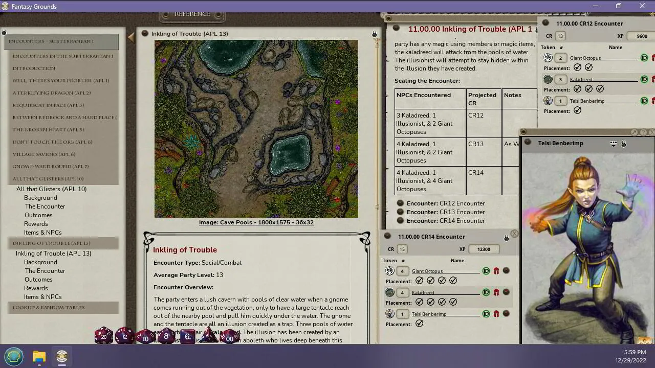 Fantasy Grounds - Encounters in the Subterranean I Screenshot 4