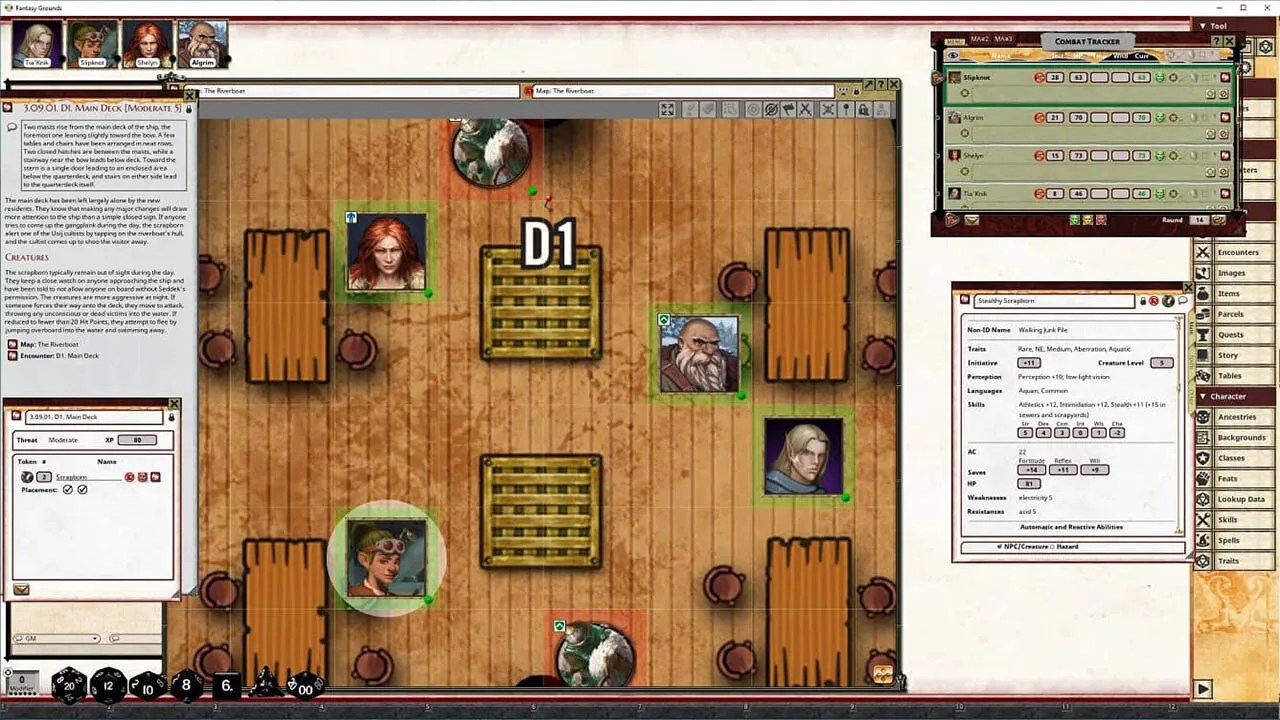 Fantasy Grounds - Pathfinder 2 RPG - Pathfinder Adventure: The Enmity Cycle Screenshot 4