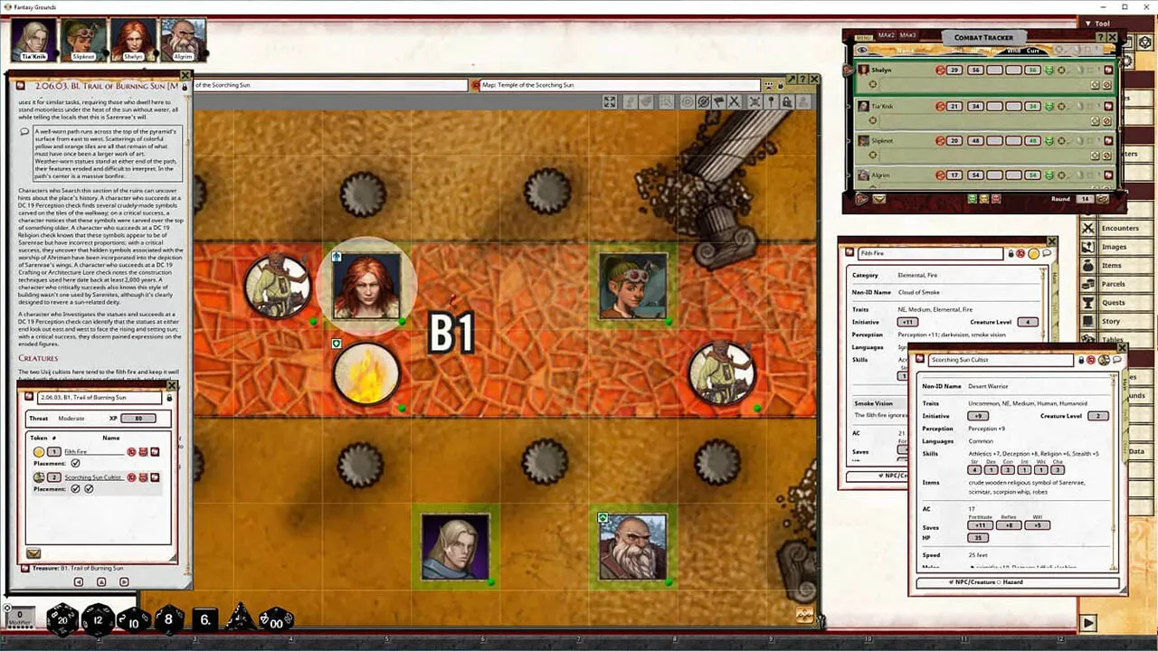 Fantasy Grounds - Pathfinder 2 RPG - Pathfinder Adventure: The Enmity Cycle Screenshot 3