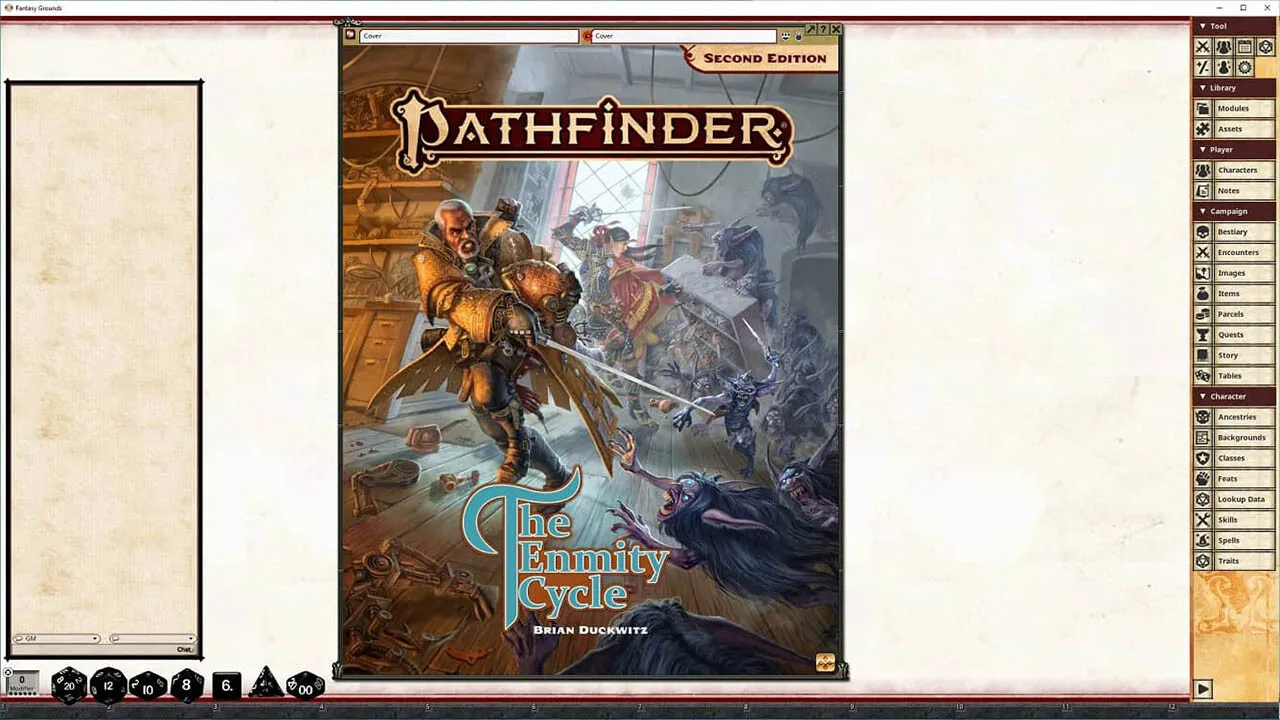 Fantasy Grounds - Pathfinder 2 RPG - Pathfinder Adventure: The Enmity Cycle Screenshot 0
