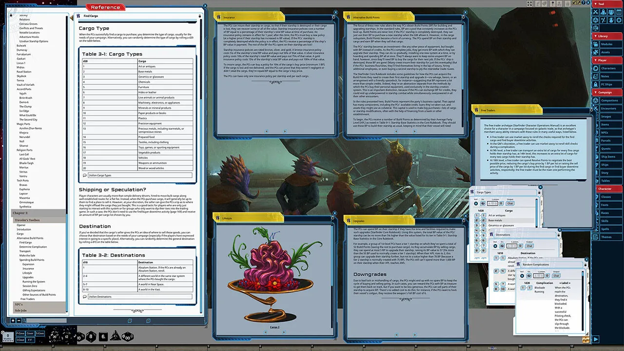 Fantasy Grounds - Starfinder RPG - Ports of Call Screenshot 3
