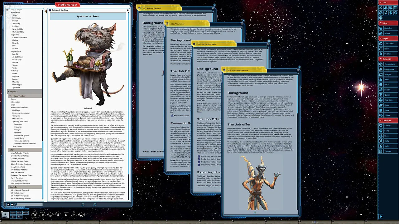 Fantasy Grounds - Starfinder RPG - Ports of Call Screenshot 1