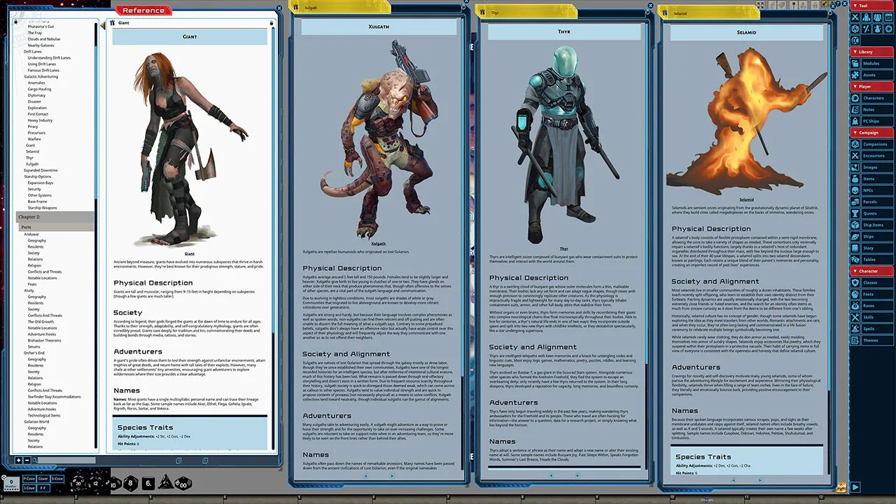 Fantasy Grounds - Starfinder RPG - Ports of Call Screenshot 4