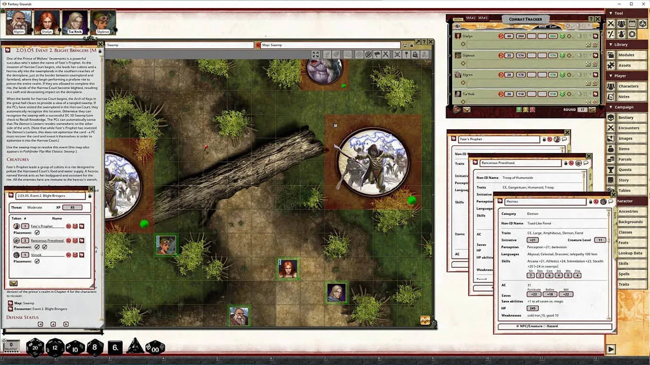 Fantasy Grounds - Pathfinder 2 RPG - Stolen Fate AP 2: The Destiny War Screenshot 3