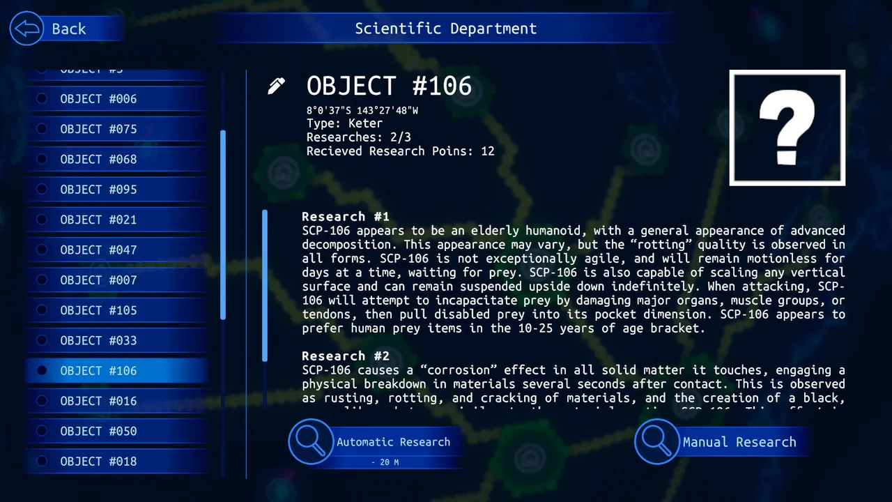 SCP Strategy Screenshot 7