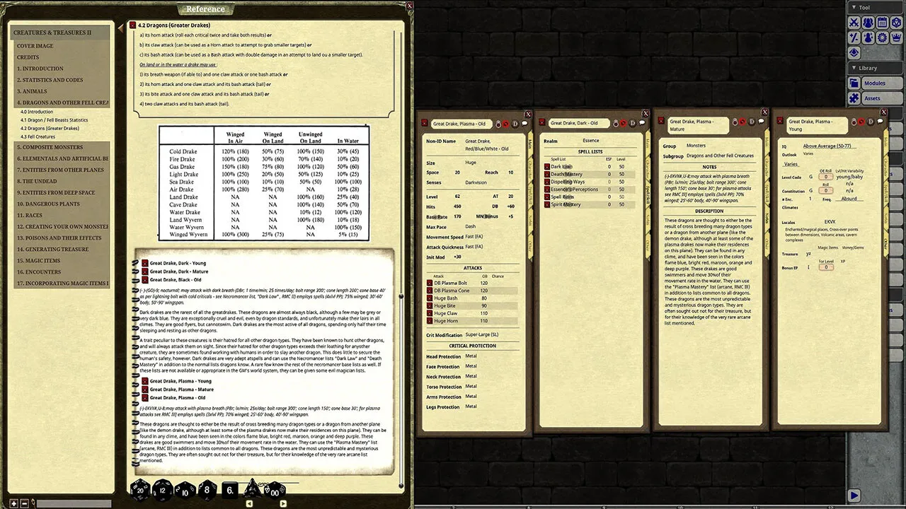 Fantasy Grounds - Creatures & Treasures II Screenshot 4