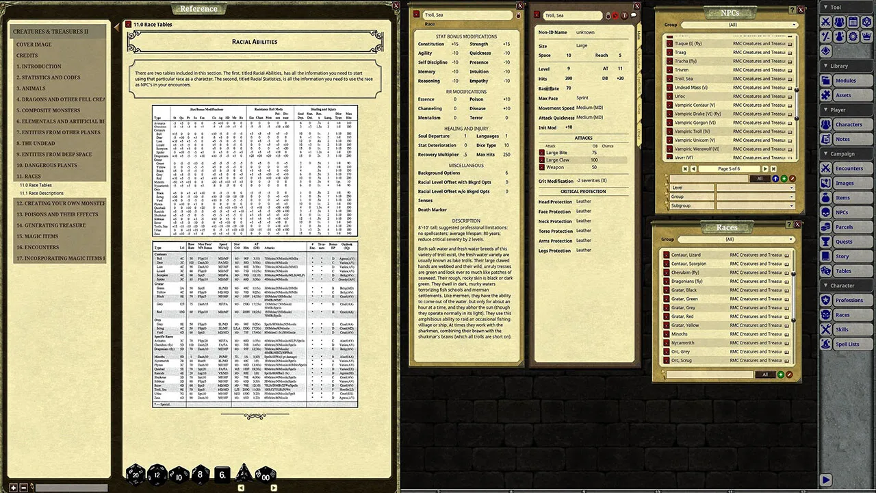 Fantasy Grounds - Creatures & Treasures II Screenshot 1