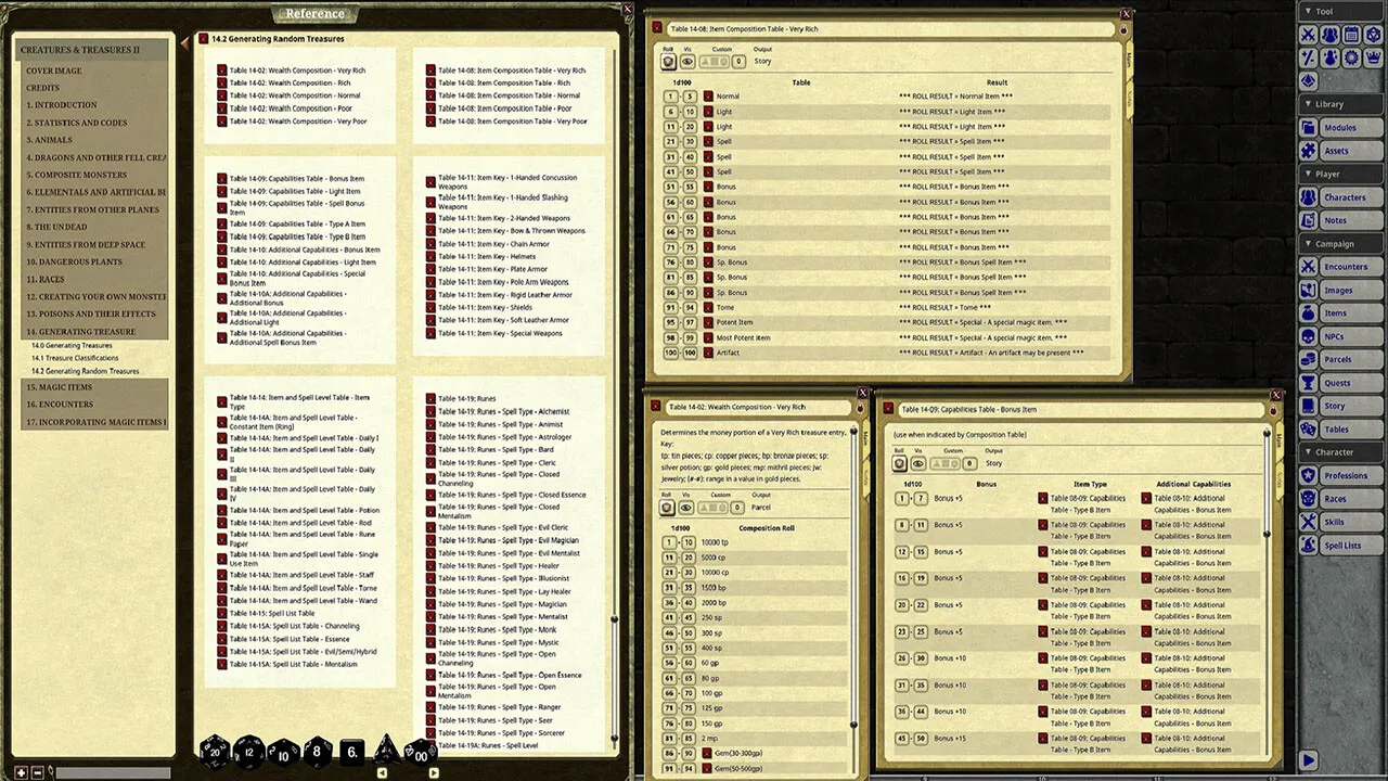 Fantasy Grounds - Creatures & Treasures II Screenshot 2