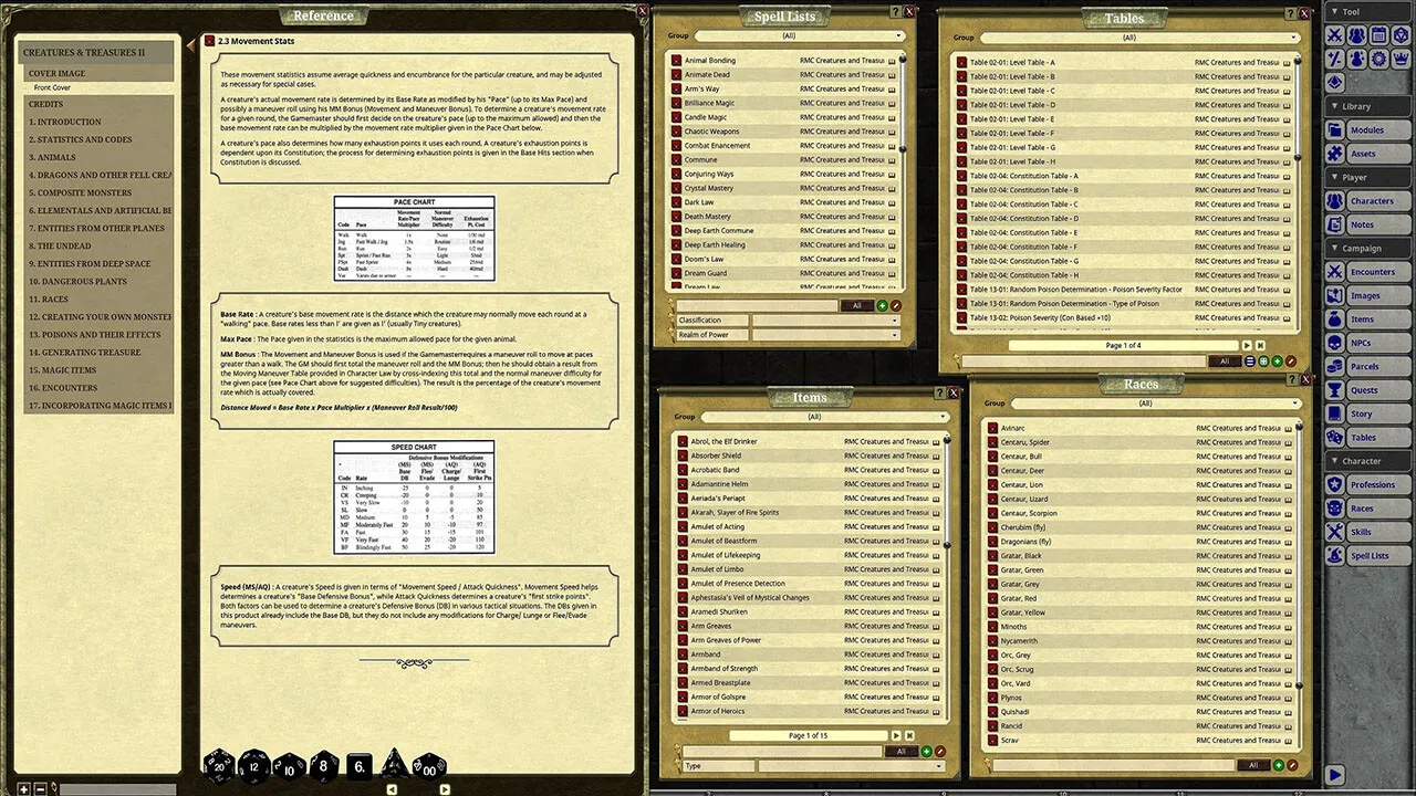 Fantasy Grounds - Creatures & Treasures II Screenshot 3