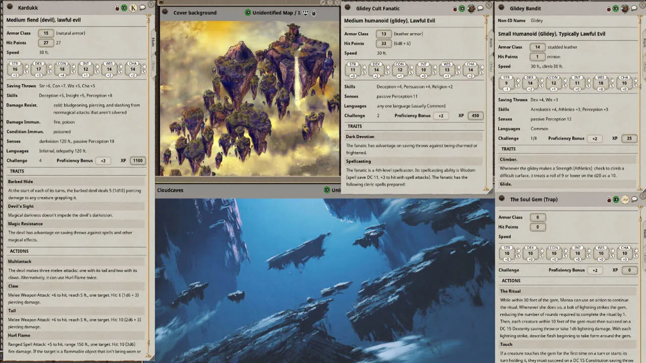 Fantasy Grounds - Cloudcaves Screenshot 0