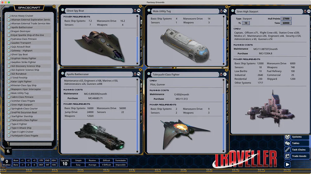 Fantasy Grounds - The Spinward Extents Screenshot 5