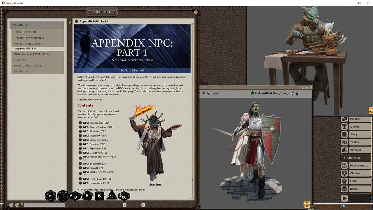 Fantasy Grounds - Arcadia Issue 018 Screenshot 2