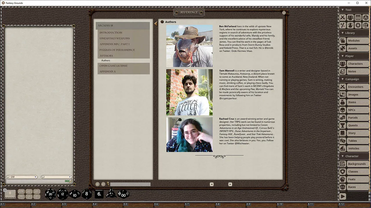 Fantasy Grounds - Arcadia Issue 018 Screenshot 3