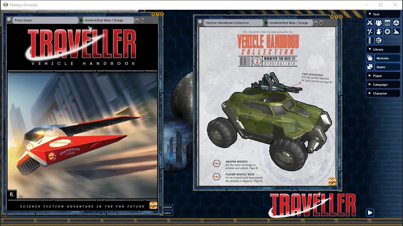 Fantasy Grounds - Vehicle Handbook Screenshot 2