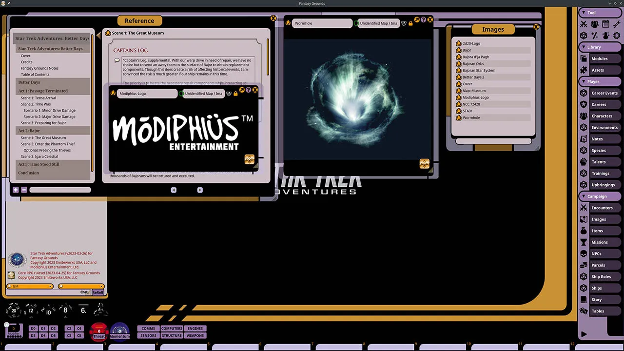 Fantasy Grounds - Star Trek Adventures: Better Days Screenshot 2