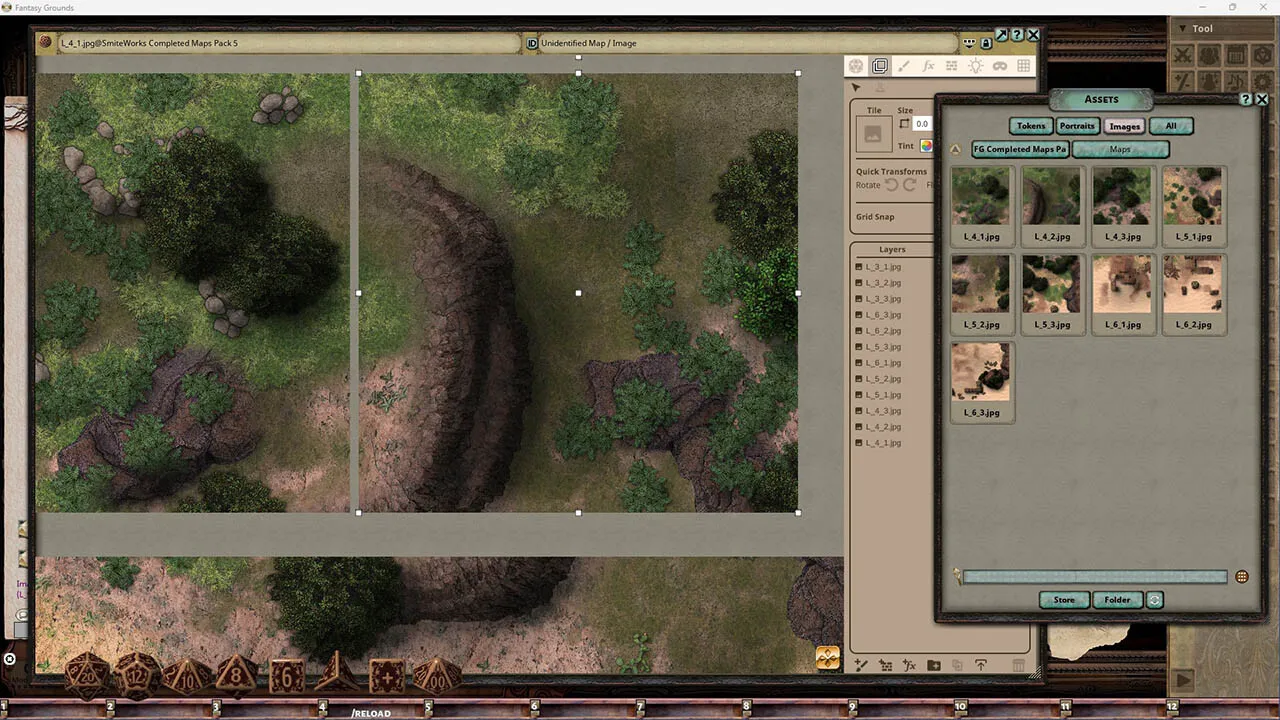 Fantasy Grounds - FG Completed Maps Pack 5 Screenshot 2