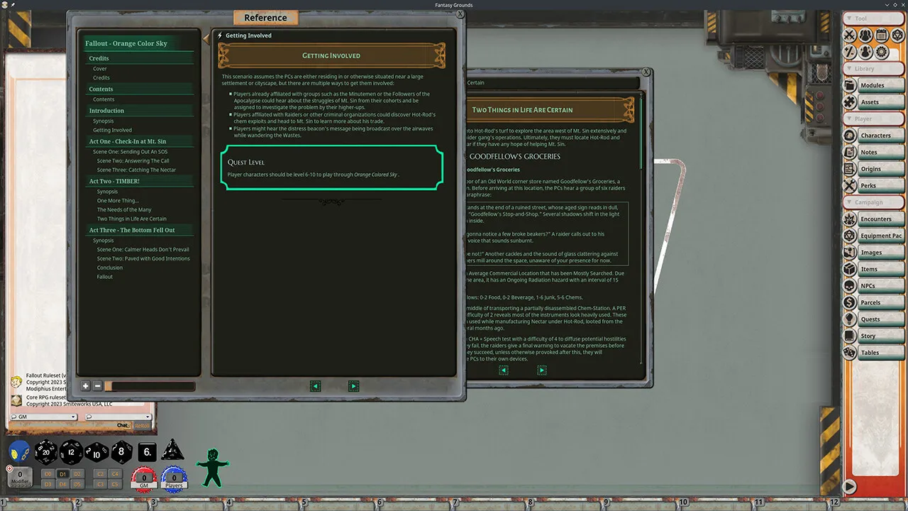 Fantasy Grounds - Orange Colored Sky Screenshot 3