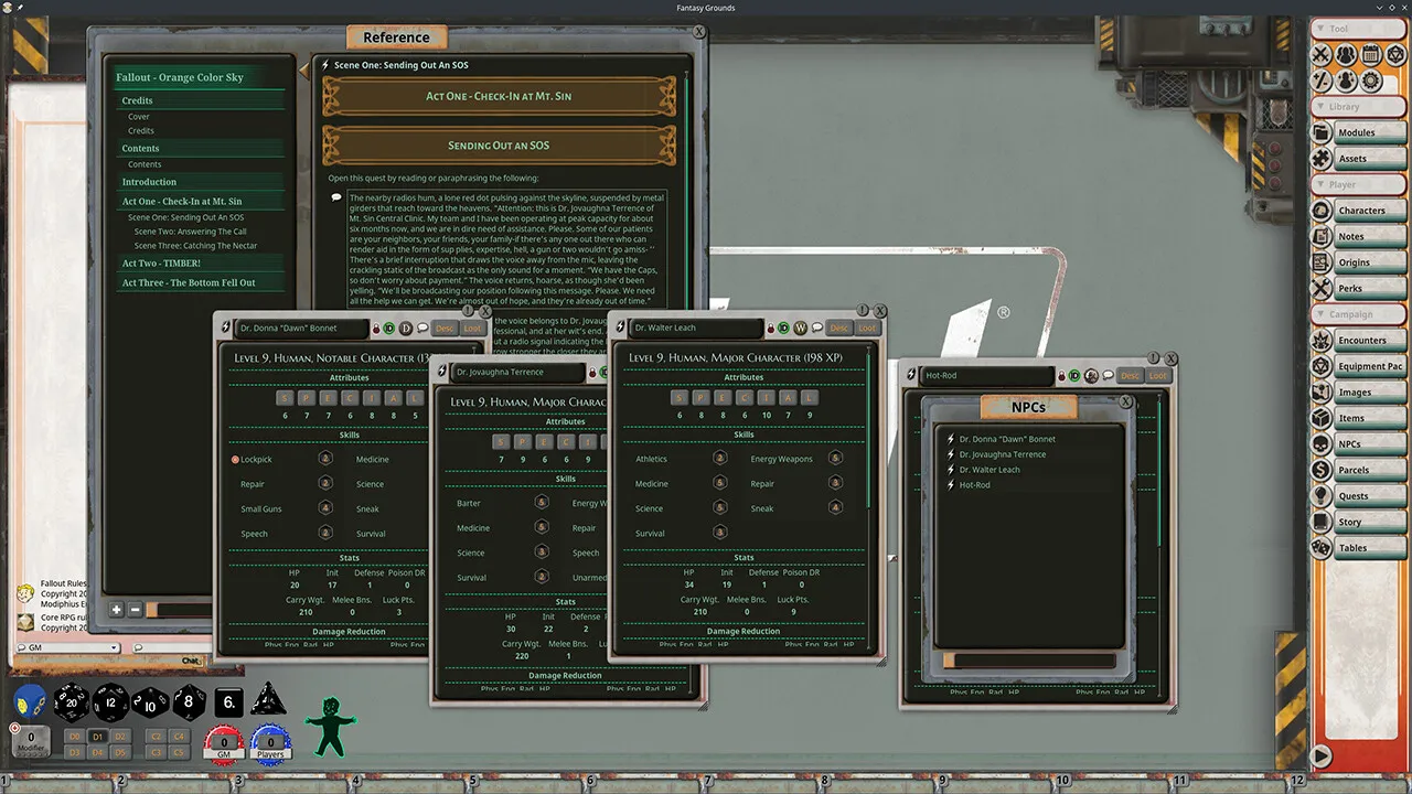 Fantasy Grounds - Orange Colored Sky Screenshot 1