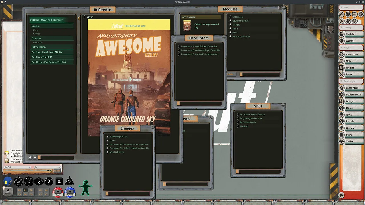 Fantasy Grounds - Orange Colored Sky Screenshot 0