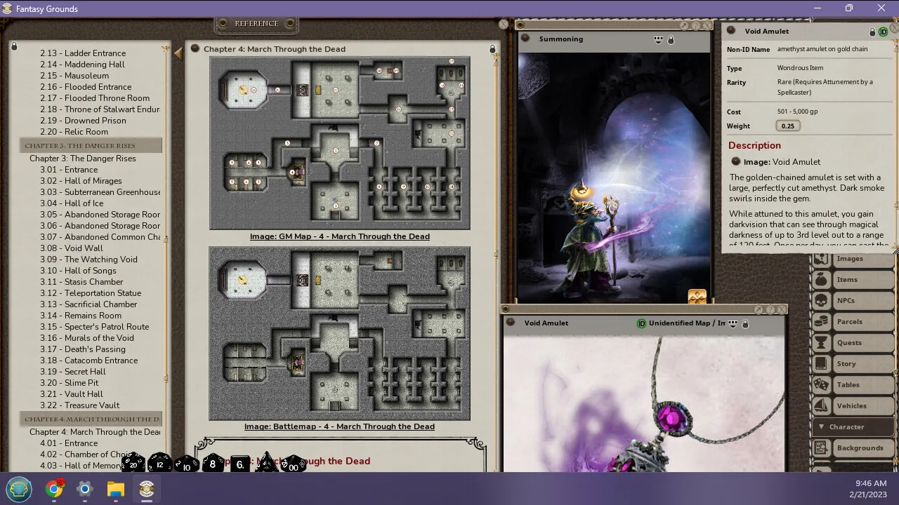 Fantasy Grounds - Fate's Clouded Gaze Screenshot 2