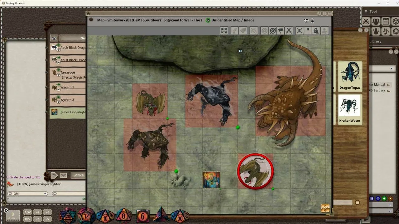 Fantasy Grounds - Devin Night Animated Token Pack 160: Big Nasty Beasts Screenshot 1