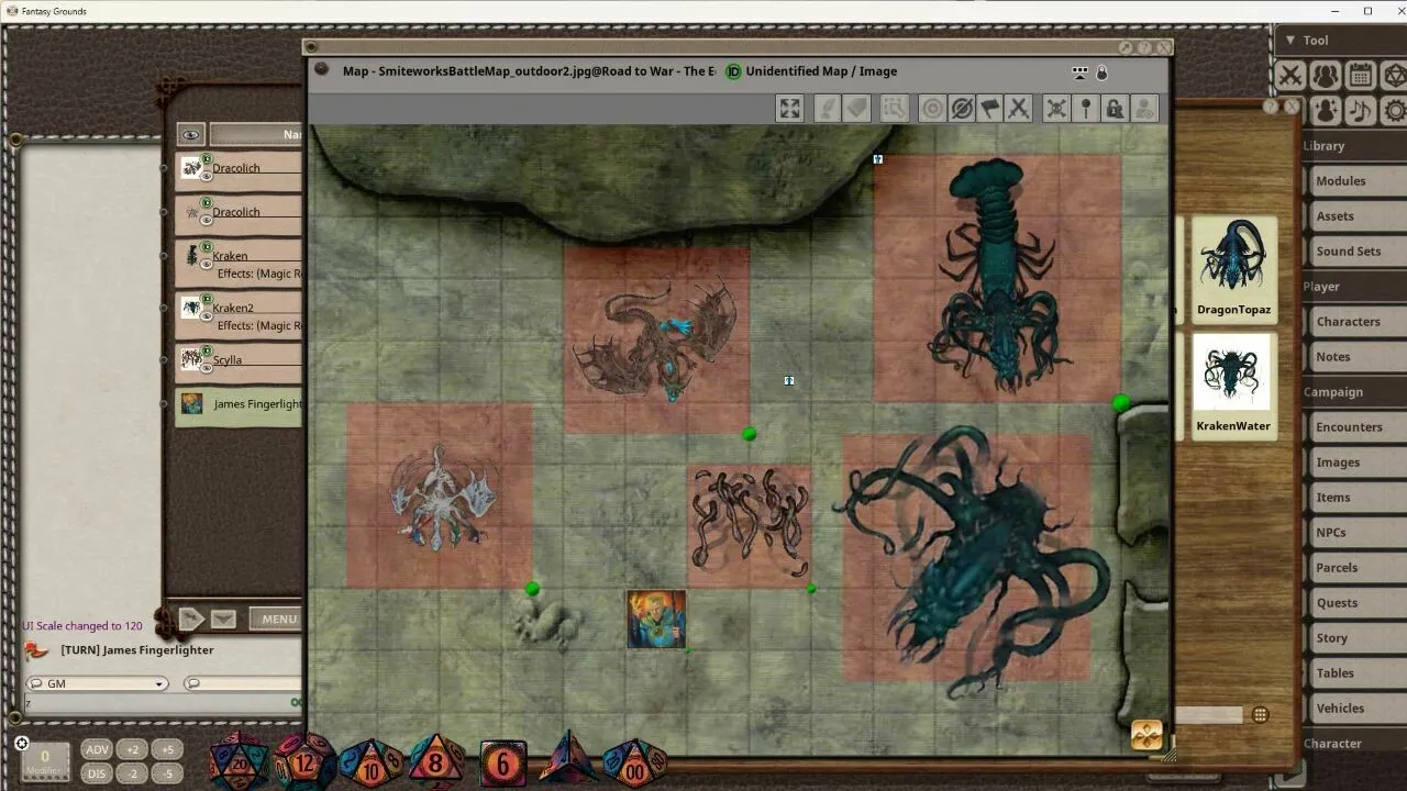 Fantasy Grounds - Devin Night Animated Token Pack 160: Big Nasty Beasts Screenshot 0