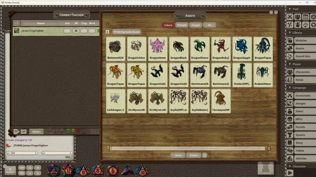 Fantasy Grounds - Devin Night Animated Token Pack 160: Big Nasty Beasts Screenshot 5