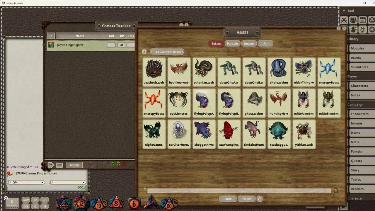 Fantasy Grounds - Devin Night Animated Token Pack 162: Cosmic Horrors Screenshot 4