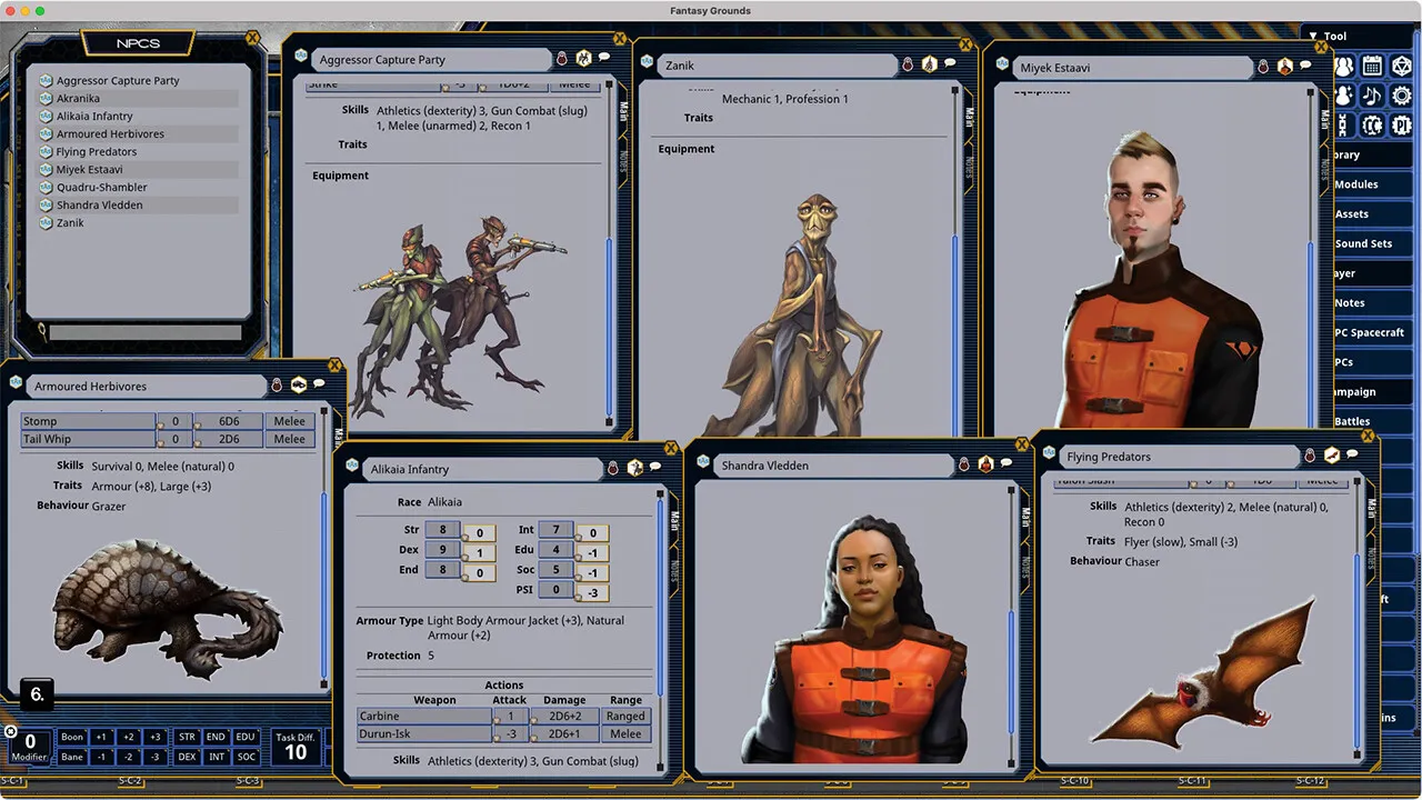 Fantasy Grounds - Deepnight Revelation 1: Riftsedge Transit Screenshot 1