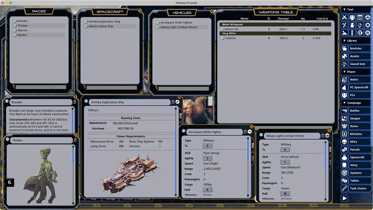 Fantasy Grounds - Deepnight Revelation 1: Riftsedge Transit Screenshot 3