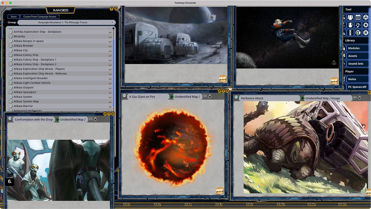 Fantasy Grounds - Deepnight Revelation 1: Riftsedge Transit Screenshot 2