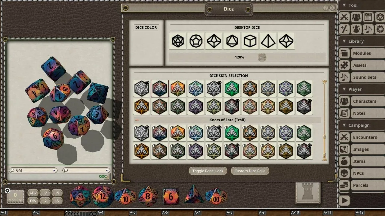 Fantasy Grounds - Knots of Fate Dice Pack Screenshot 5