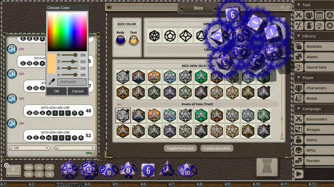 Fantasy Grounds - Knots of Fate Dice Pack Screenshot 3