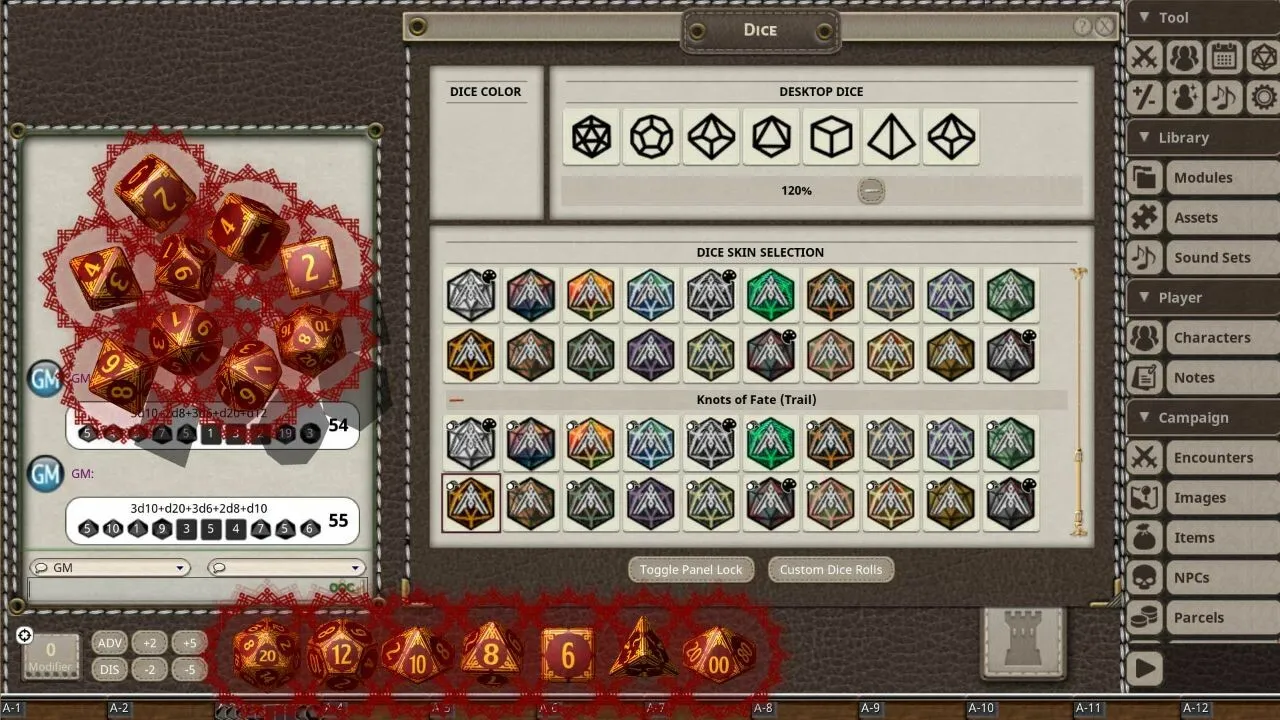 Fantasy Grounds - Knots of Fate Dice Pack Screenshot 4