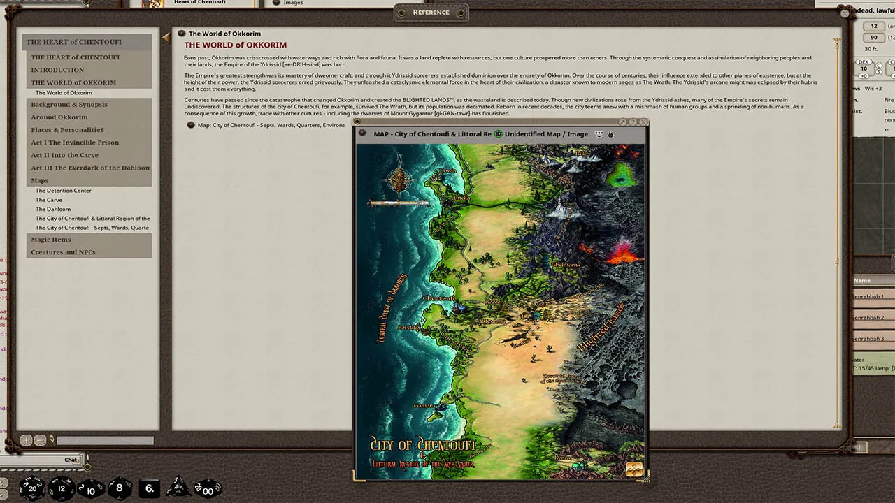 Fantasy Grounds - Heart of Chentoufi Screenshot 4