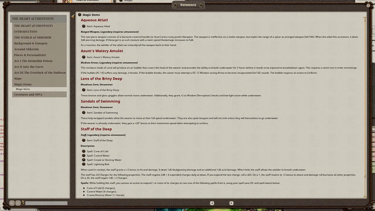 Fantasy Grounds - Heart of Chentoufi Screenshot 0