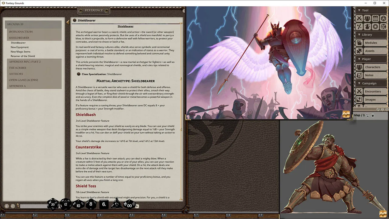 Fantasy Grounds - Arcadia Issue 020 Screenshot 0
